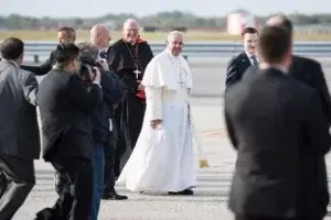 Papa Francisco llega a Filadelfia, última etapa de su gira por Estados Unidos