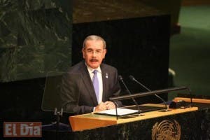 Danilo Medina proclama compromiso RD con objetivos de desarrollo y Agenda 2030