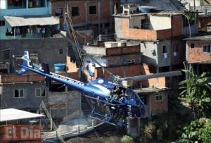 Cae helicóptero de policía brasileña y deja cuatro muertos