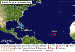 Tormenta tropical Grace se debilitará antes de llegar a las Antillas Menores