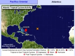 Bahamas dispone refugios e informa población ante paso de huracán Joaquín