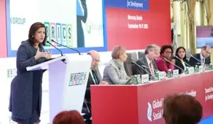 Margarita Cedeño llama a una alianza global para mejorar la nutrición