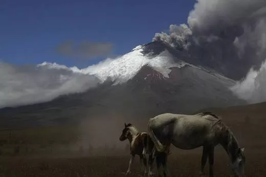 Peligroso Volcán Cotopaxi mantiene “situación anómala