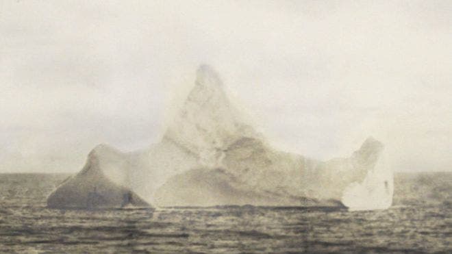 ¿Es este el iceberg que hundió al Titanic?