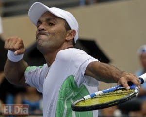 Fabio Fognini impide el primer triunfo como olímpico de Víctor Estrella