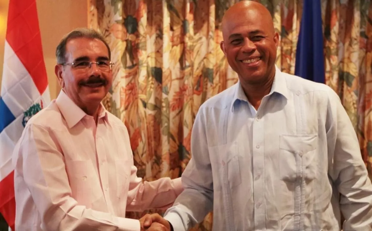 Danilo y Martelly se reúnen en Barahona