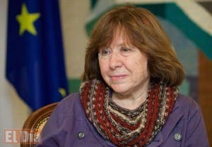 La periodista Svetlana Alexiévich gana Premio Nobel de Literatura 2015