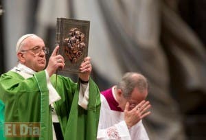 Papa al final del sínodo: «Hoy es tiempo de misericordia»