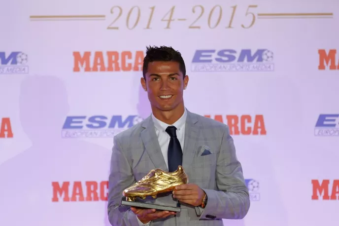 Cristiano Ronaldo recibe su cuarta Bota de Oro y piensa en la quinta y sexta