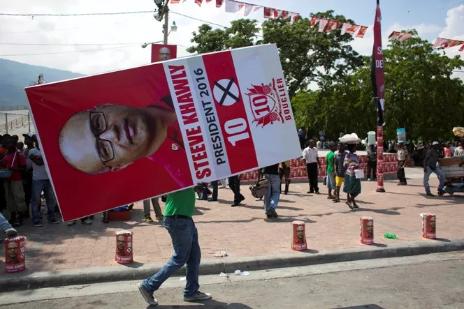 Elecciones dan de comer a muchos haitianos