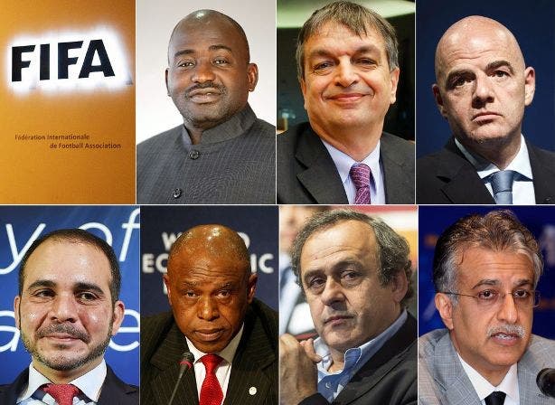 La FIFA acepta 7 aspirantes a presidencia, incluido Platini