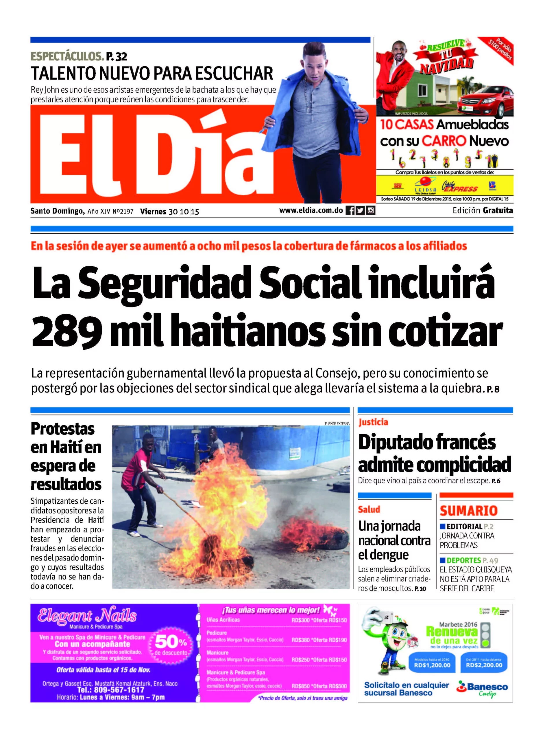 Portada impresa