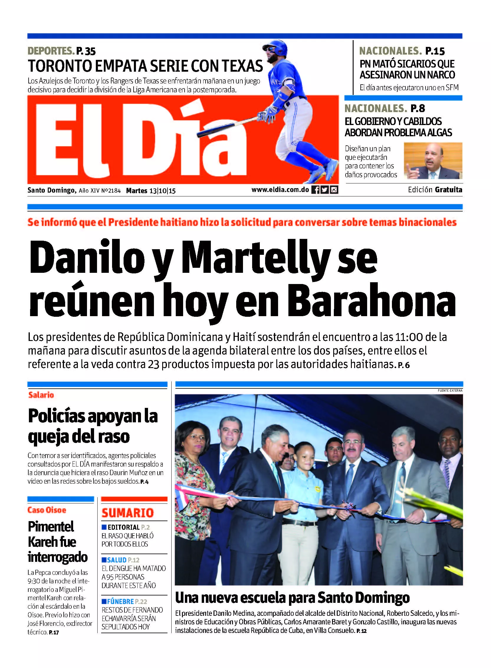 Portada impresa