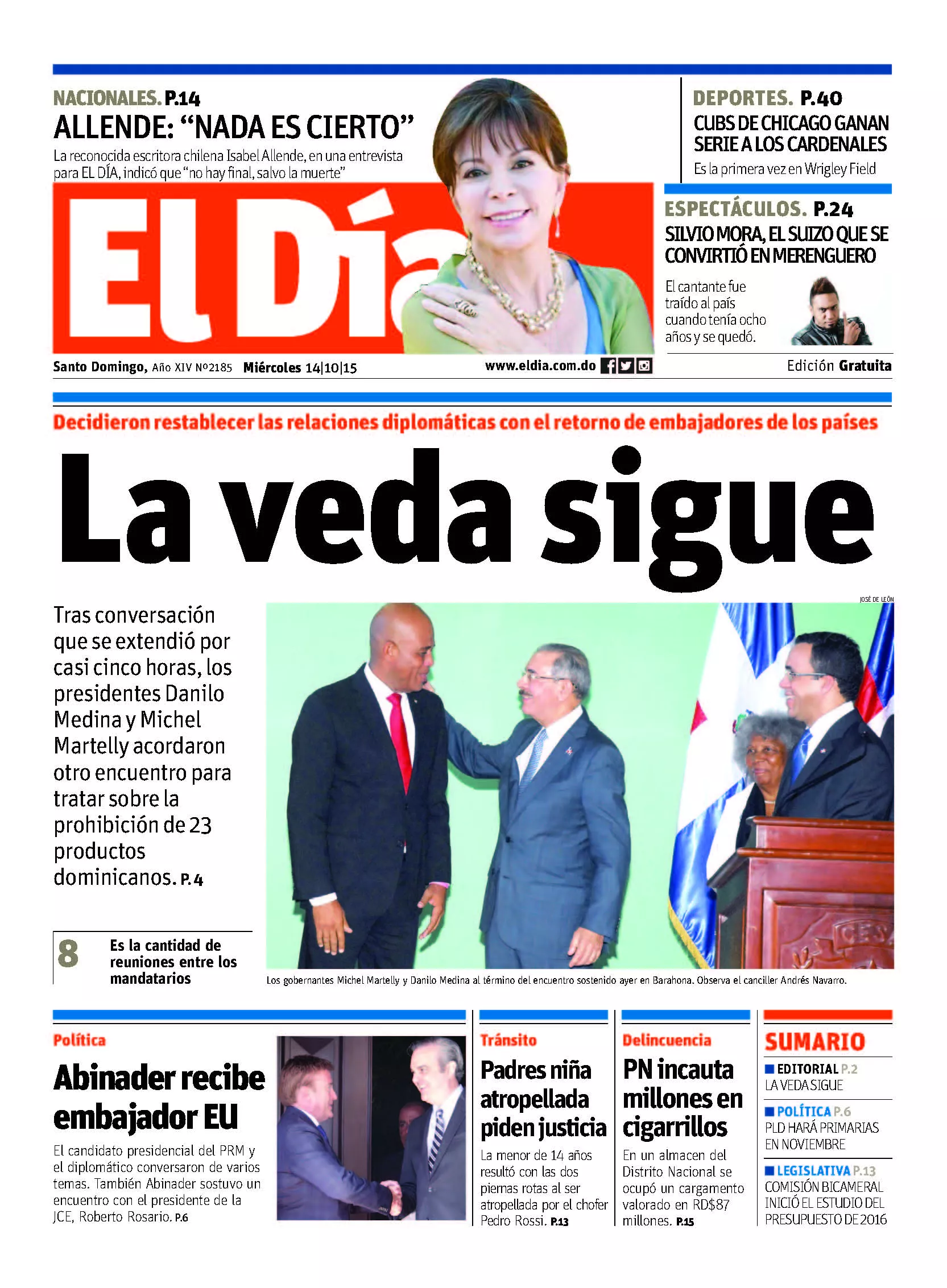 Portada impresa