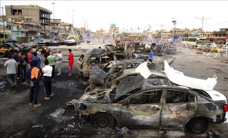 Al menos 36 muertos en atentado con coche bomba en el Este de Irak