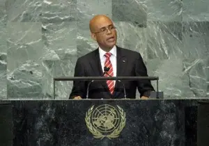 Martelly dice ante la ONU que Haití “va por el buen camino»