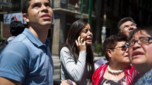 Fuerte sismo remece la ciudad de México