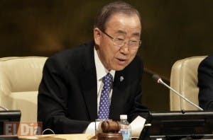 Ban Ki-moon pide intensificar esfuerzos para combatir el terrorismo