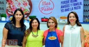 Pastas Milano con talleres de sus productos