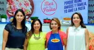 Pastas Milano con talleres de sus productos