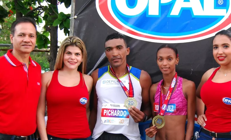 Rosa y Rodríguez ganan maratón