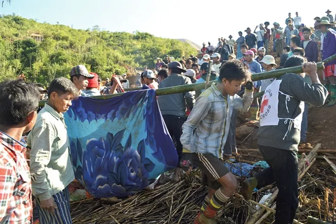 Al menos 90 muertos en accidente en una mina de Birmania