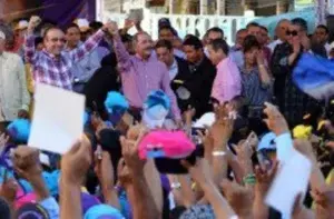 Danilo Medina proclama a Victoria Yeb como candidato a senador