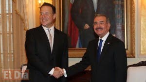 Danilo Medina se reúne en privado con presidente de Panamá