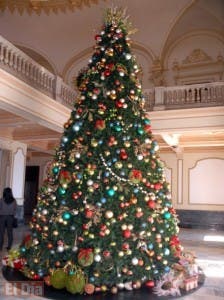 La Navidad llega al Palacio Nacional; está noche inauguran arbolito