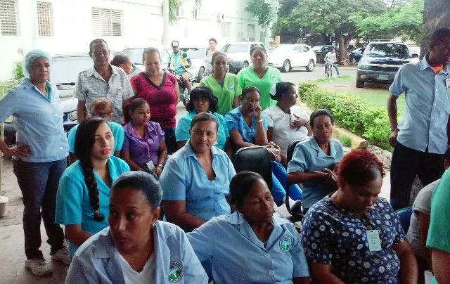 Enfermeras de Puerto Plata se van a paro en demanda Gobierno intervenga hospital público