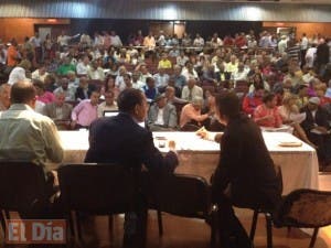 Profesores de la UASD realizan asamblea para decidir si levantan paro de docencia