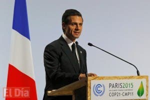 Peña Nieto: “Es posible un nuevo régimen climático sin frenar el desarrollo»