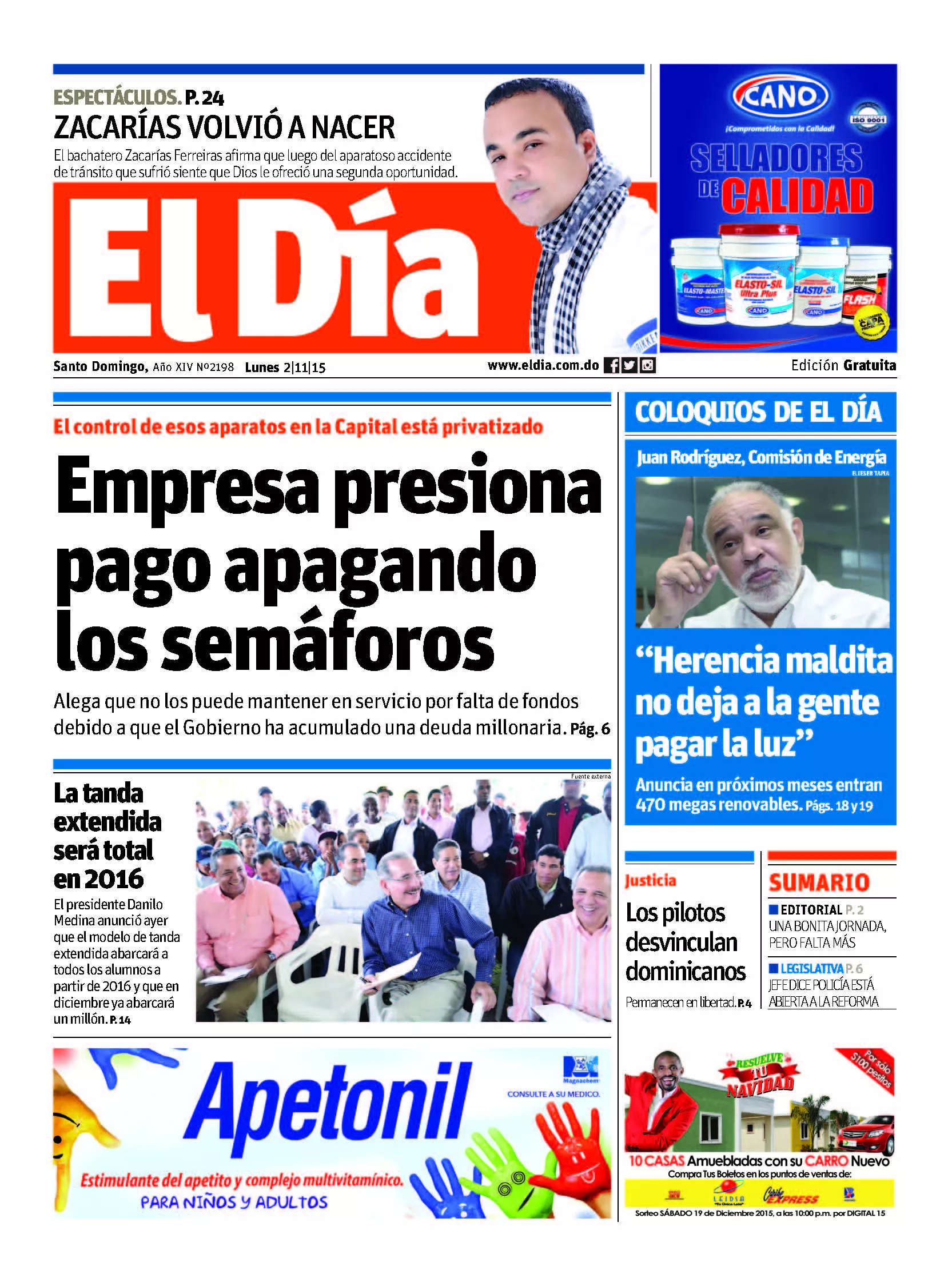 Portada impresa