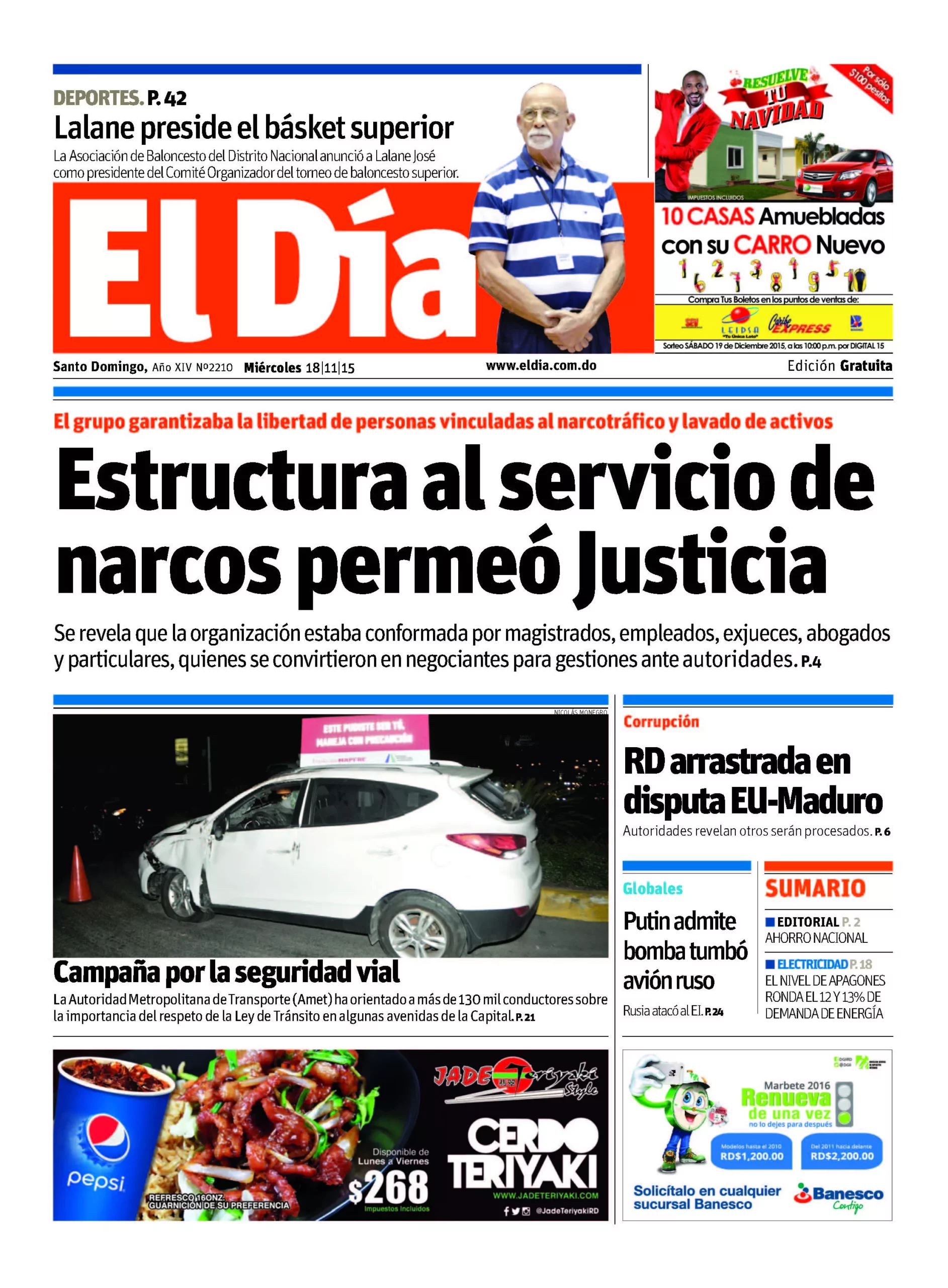 Portada impresa