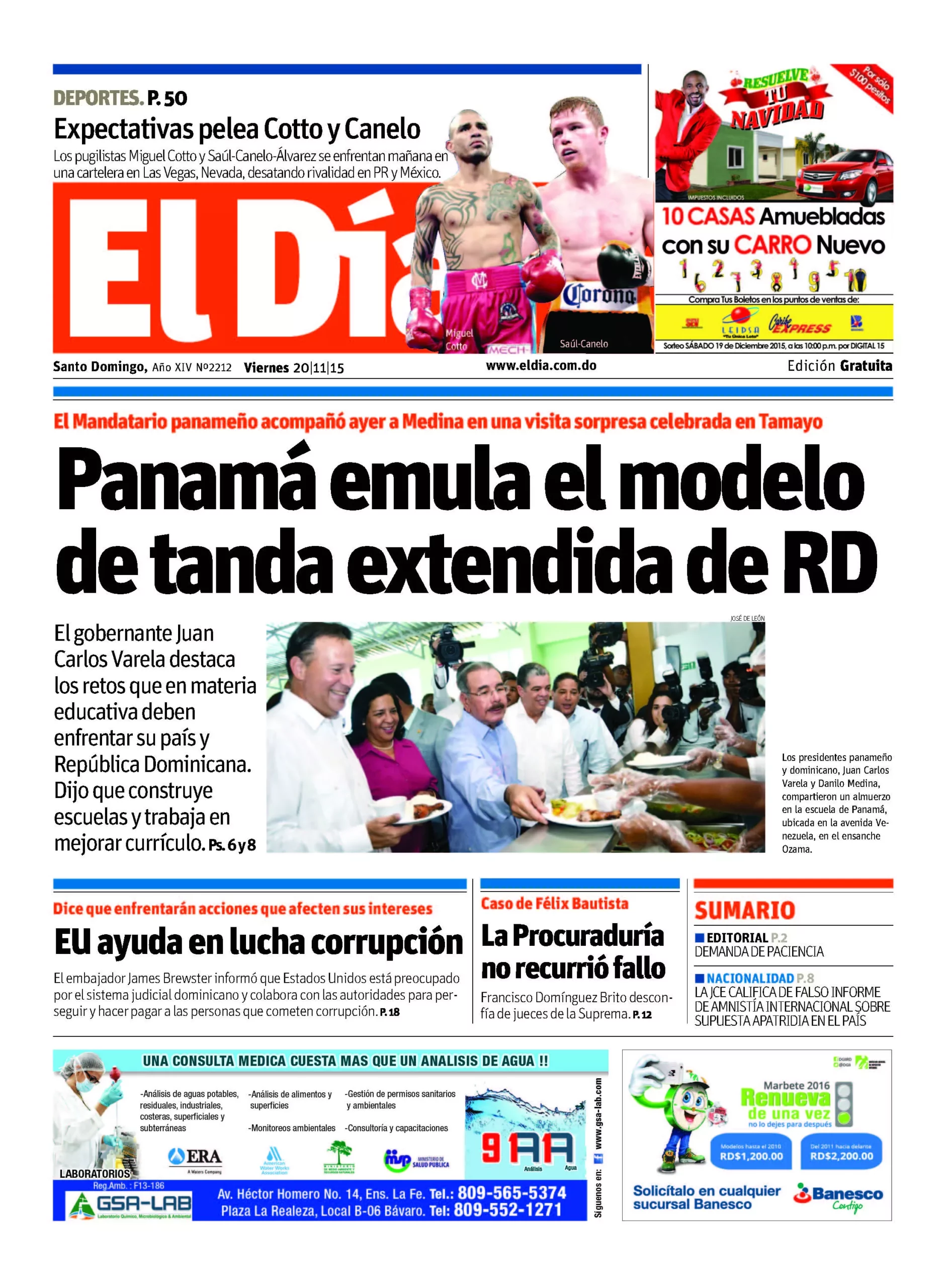 Portada impresa