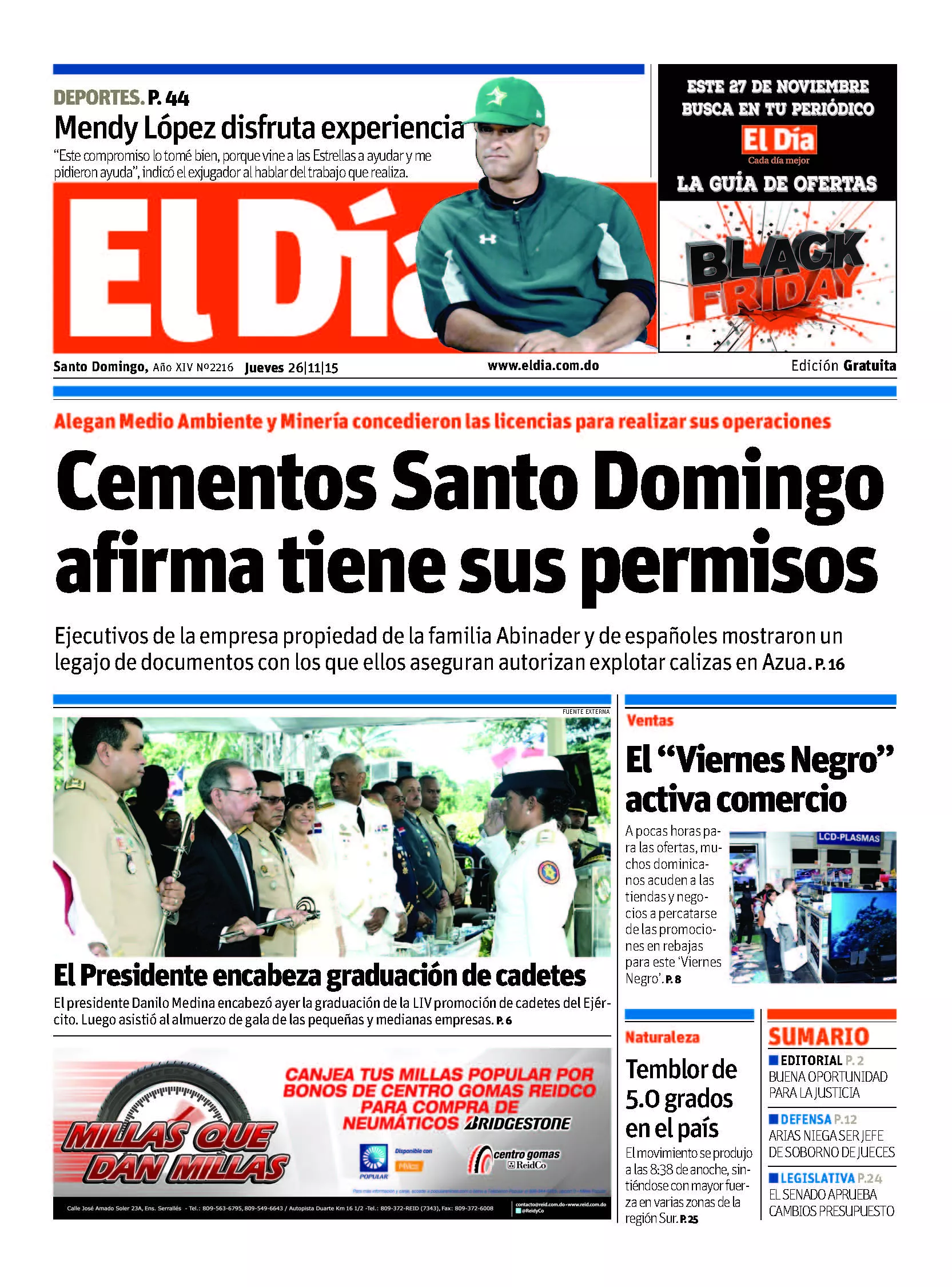 Portada impresa
