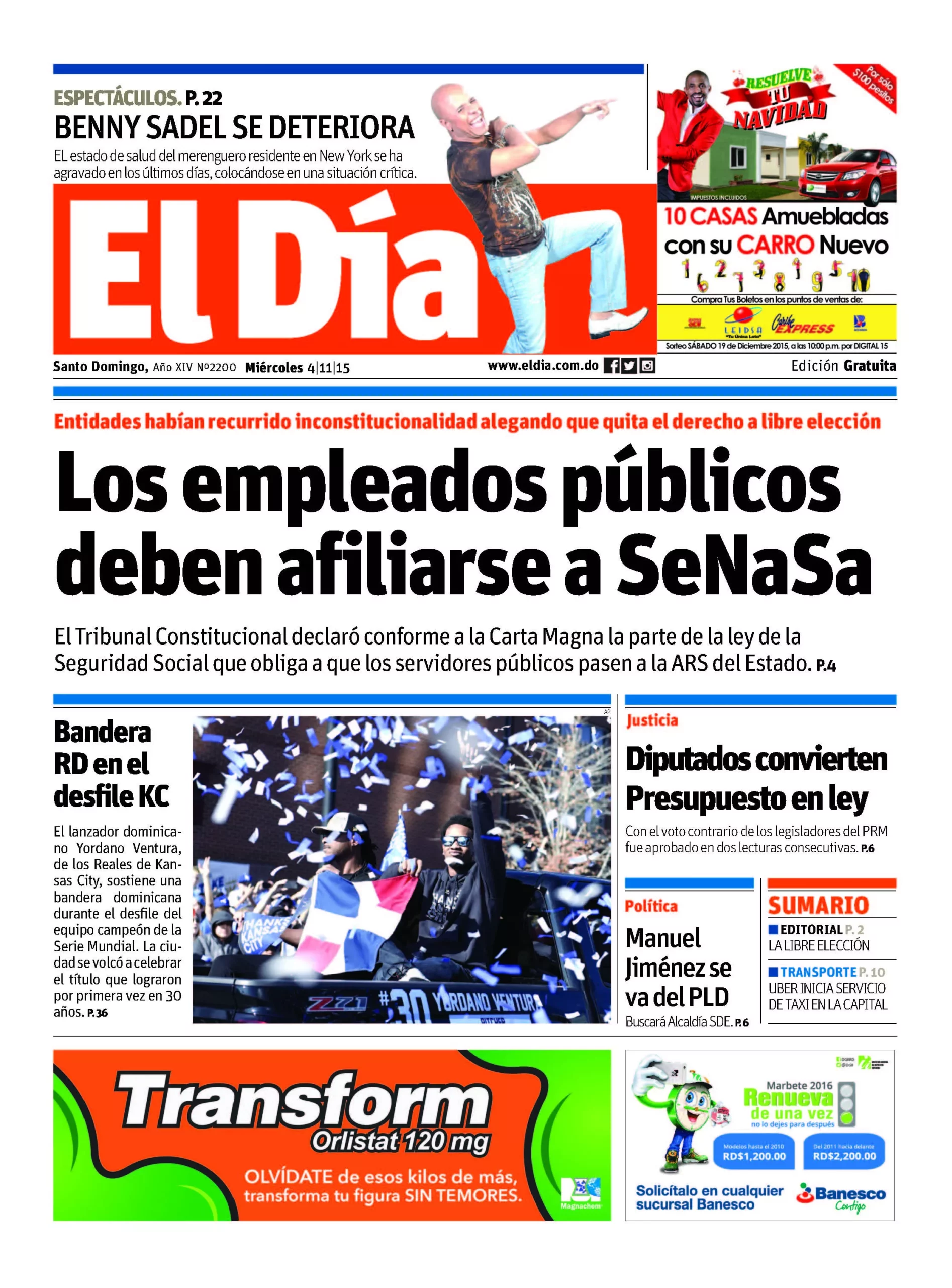 Portada impresa