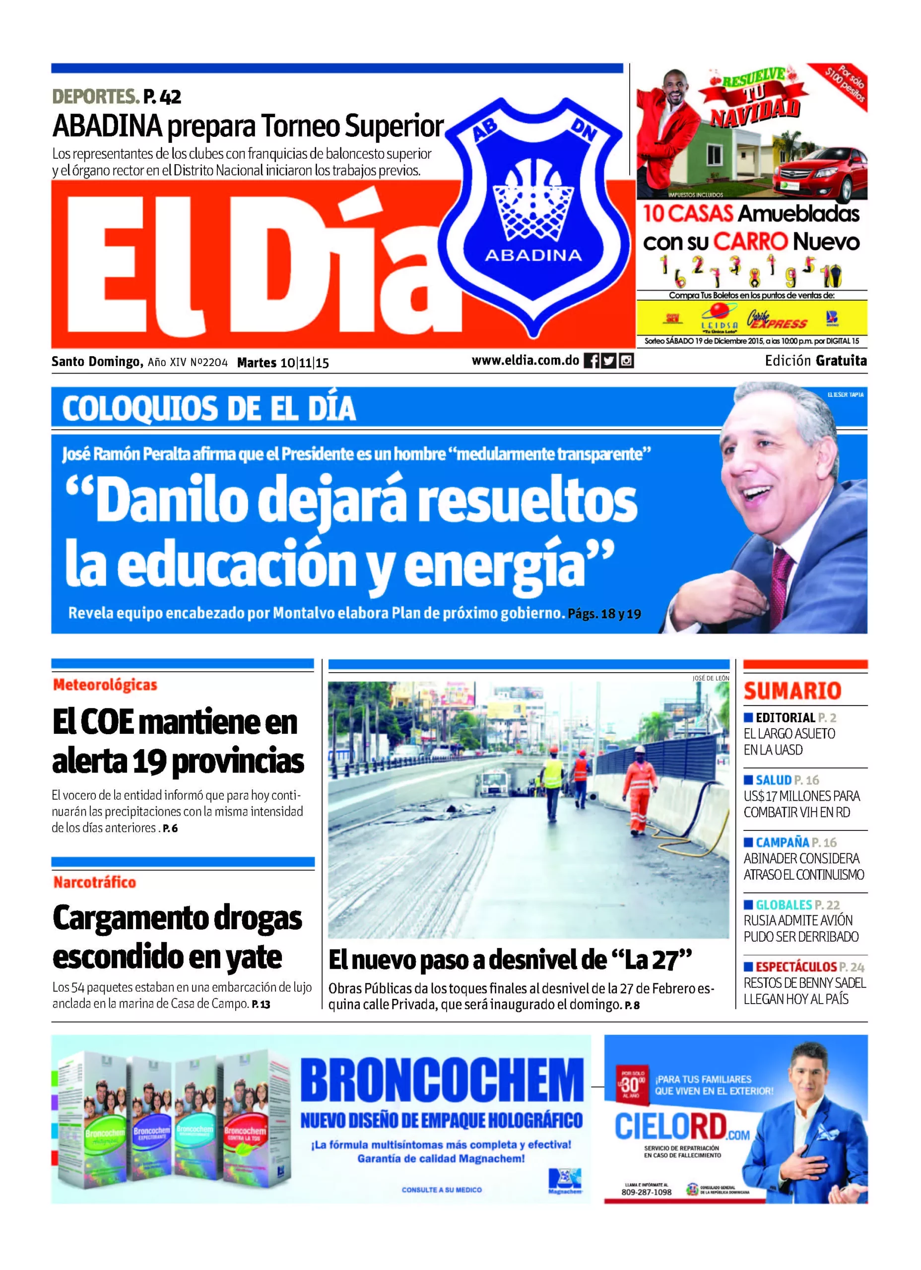 Portada impresa