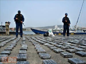 Incautan 2,5 toneladas de cocaína en tres operaciones policiales en Colombia