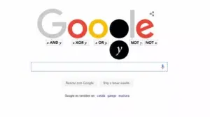 Doodle de Google en honor al matemático George Boole