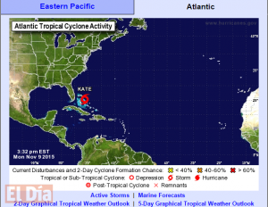 Autoridades bahamesas activan refugios ante llegada de tormenta tropical Kate