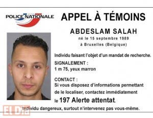 Bélgica acusa por terrorismo a dos personas y sigue buscando a Salah