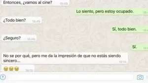 Los problemas de poner un punto al final de tus mensajes de texto o WhatsApp