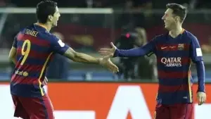 Messi y Luis Suárez, máximos goleadores históricos del Mundial de Clubes