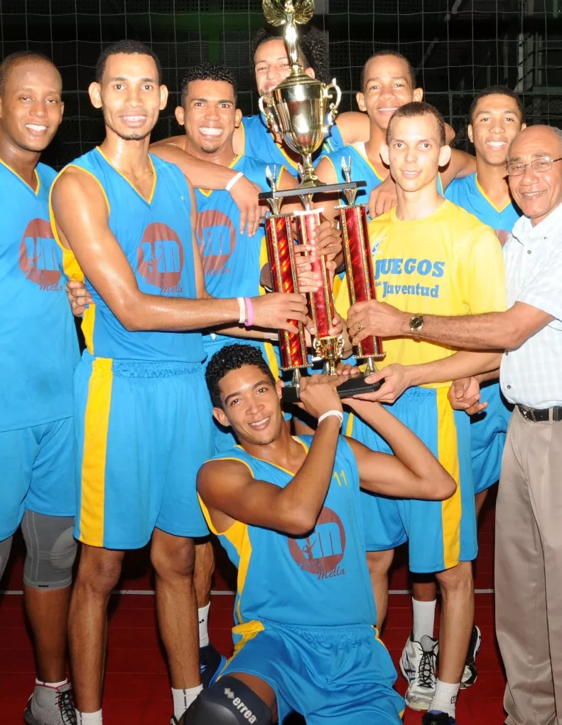 Villa Mella se corona campeón de voleibol