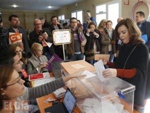 La participación en comicios españoles es del 58,36 % a dos horas del cierre