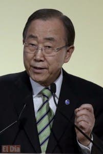 Ban Ki-moon llama a “un cambio radical de la economía global»