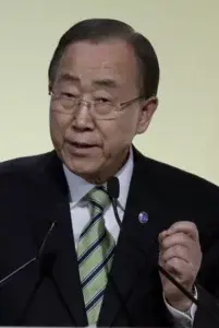 Ban Ki-moon llama a “un cambio radical de la economía global»