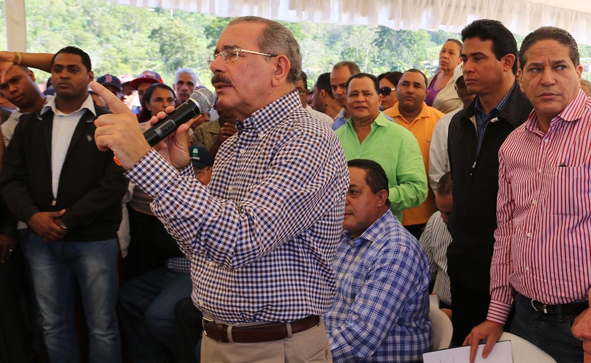 Presidente Medina: «Lamentamos no hayamos podido arribar a un acuerdo con PRSC»