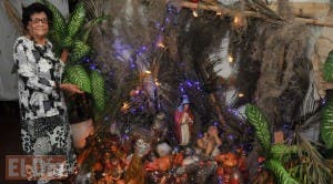 Pesebre Pura Rondón símbolo de Navidad